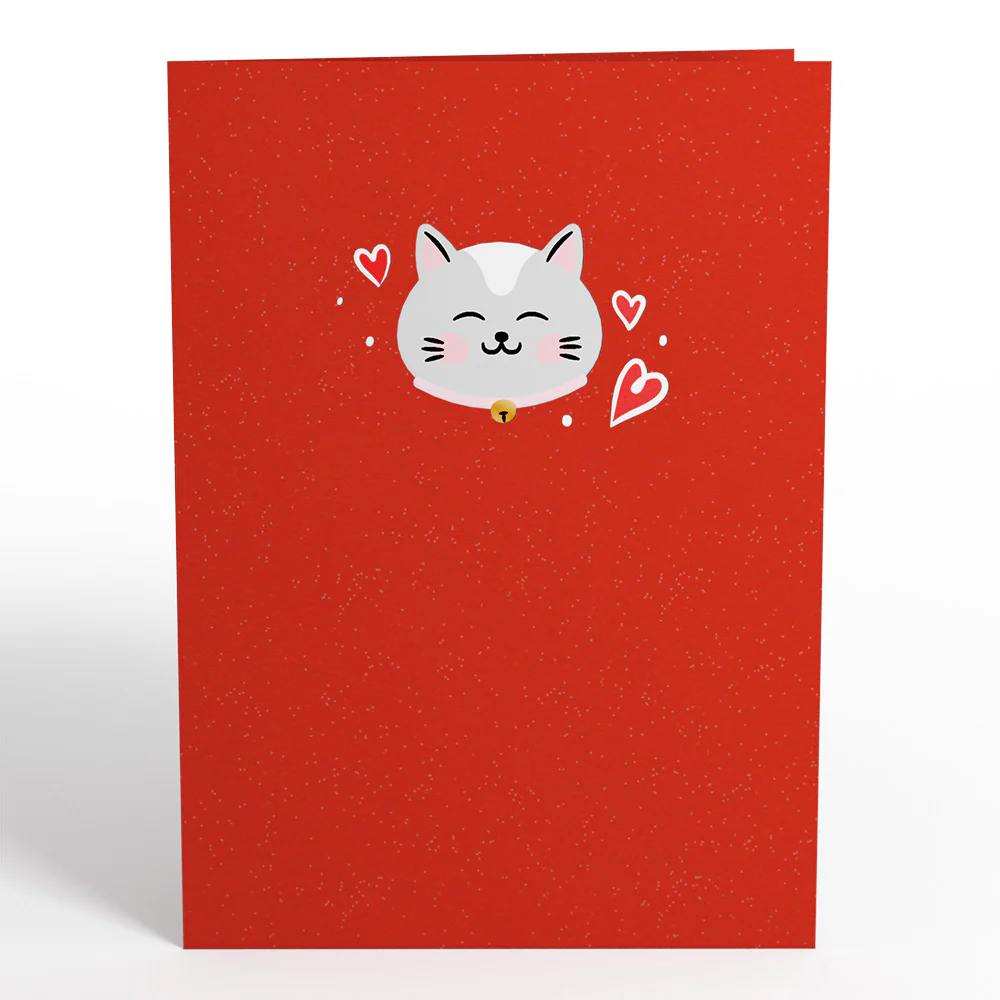 Heart Cats Pop-Up Card - Image 4