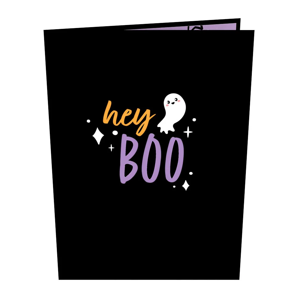 'Hey Boo' Ghosts Pop-Up Card - Image 6