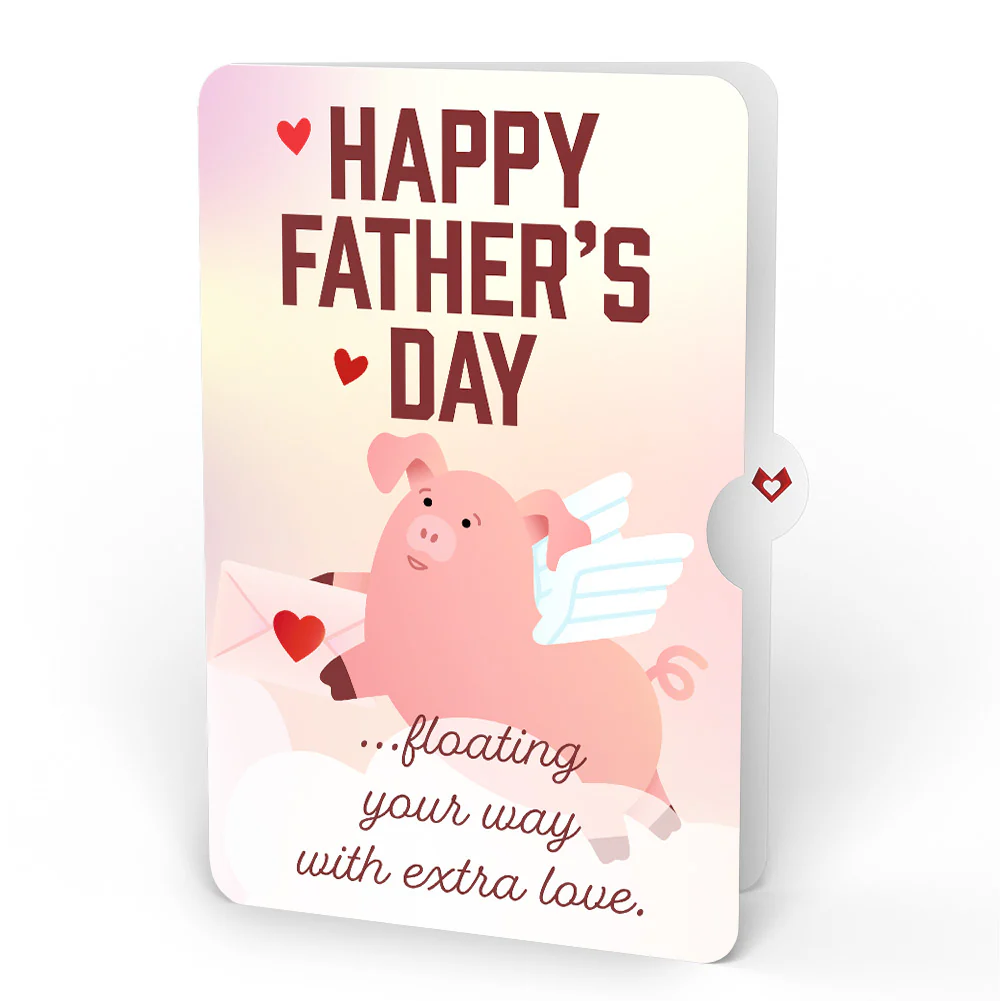 Hogs and Kisses Father’s Day Music and Lights Pop-Up Card and Sentiment Set for Dad - Image 4