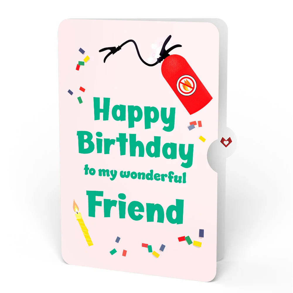 Holy Smokes You're Old Birthday Pop-Up Card and Sentiment Set for Friend - Image 4
