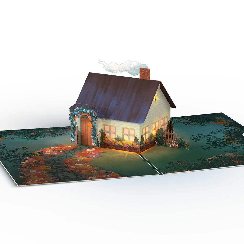 Home Is Where Mom Is Mother's Day Light-Up Pop-Up Card and Sentiment Set for Sister - Image 3
