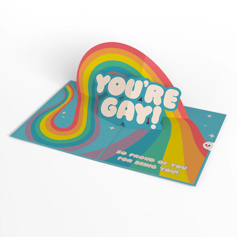 Hooray, You're Gay! Pop-Up Card - Image 3