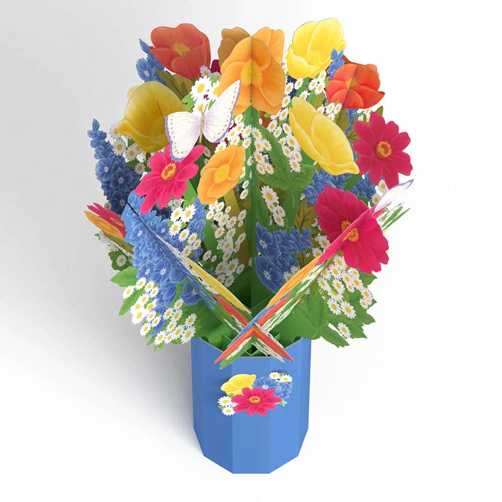 Hope Your Birthday is Peachy Suncatcher Card & Pop-Up Bouquet Bundle - Image 9