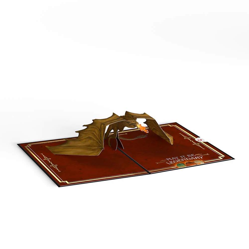 House Of The Dragon Happy Name Day Pop-Up Card - Image 6