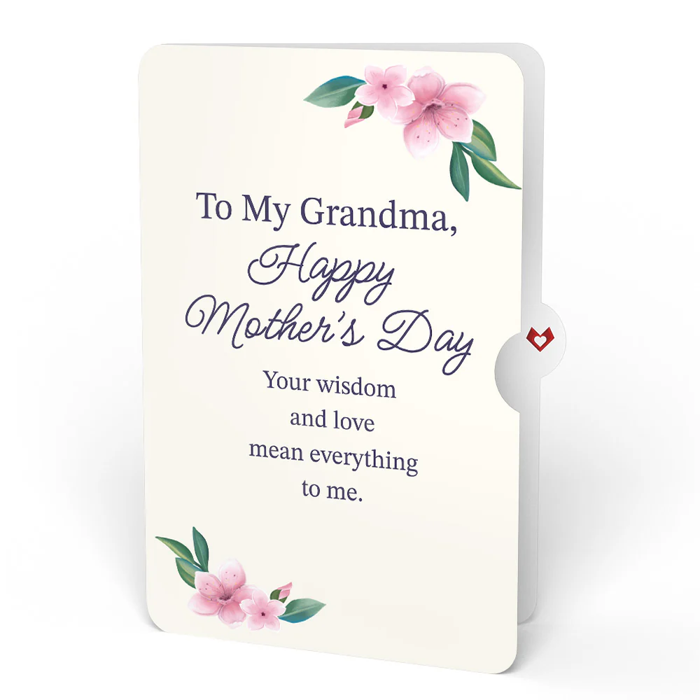 Hydrangea Mother's Day Bouquet and Sentiment Set for Grandma - Image 4