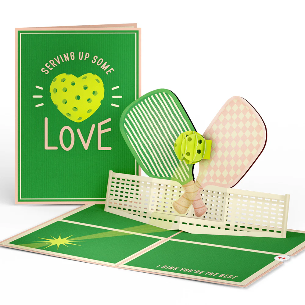 I Dink You're the Best Pickleball Pop-Up Card