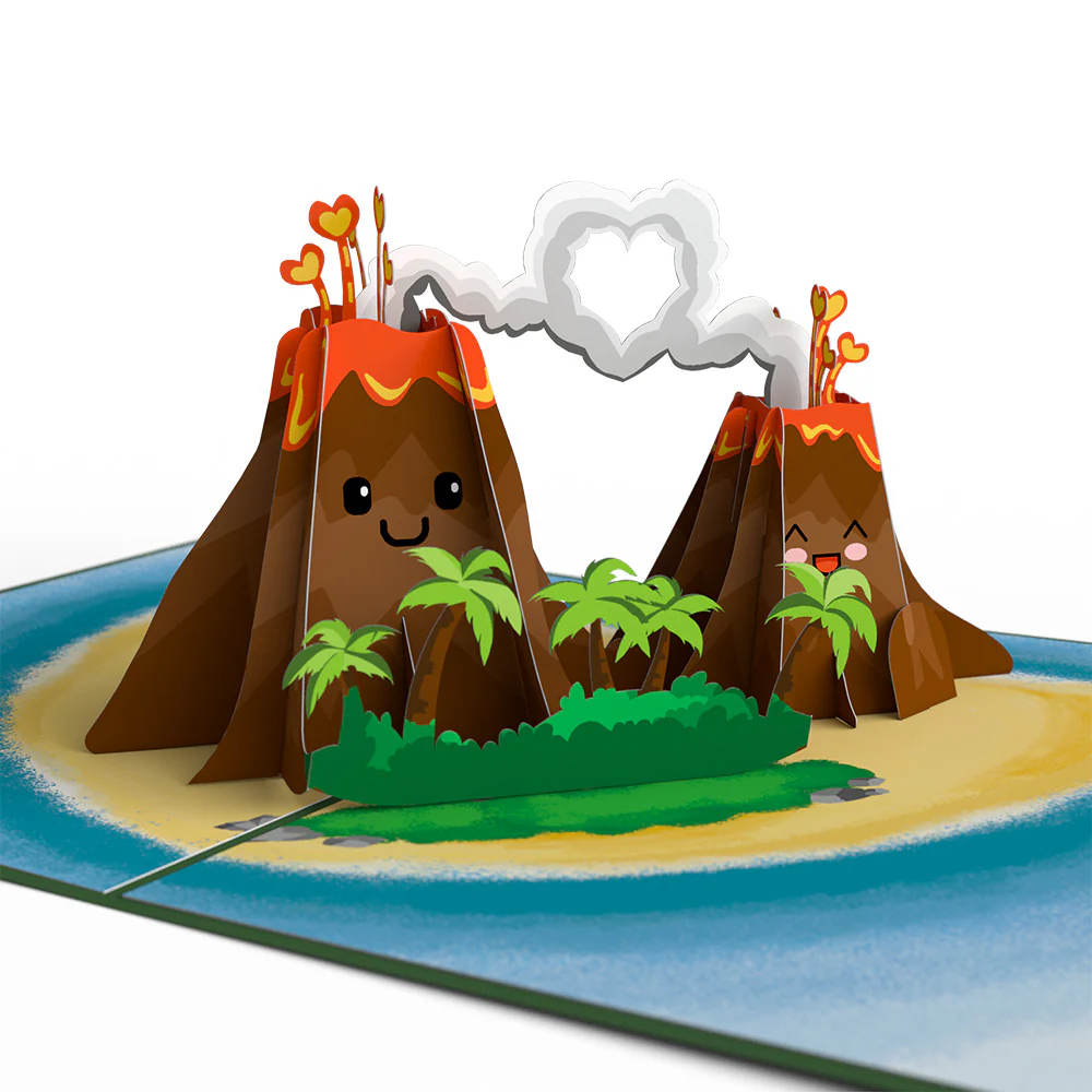 I Lava You Father's Day Pop-Up Card and Sentiment Set for Dad - Image 3