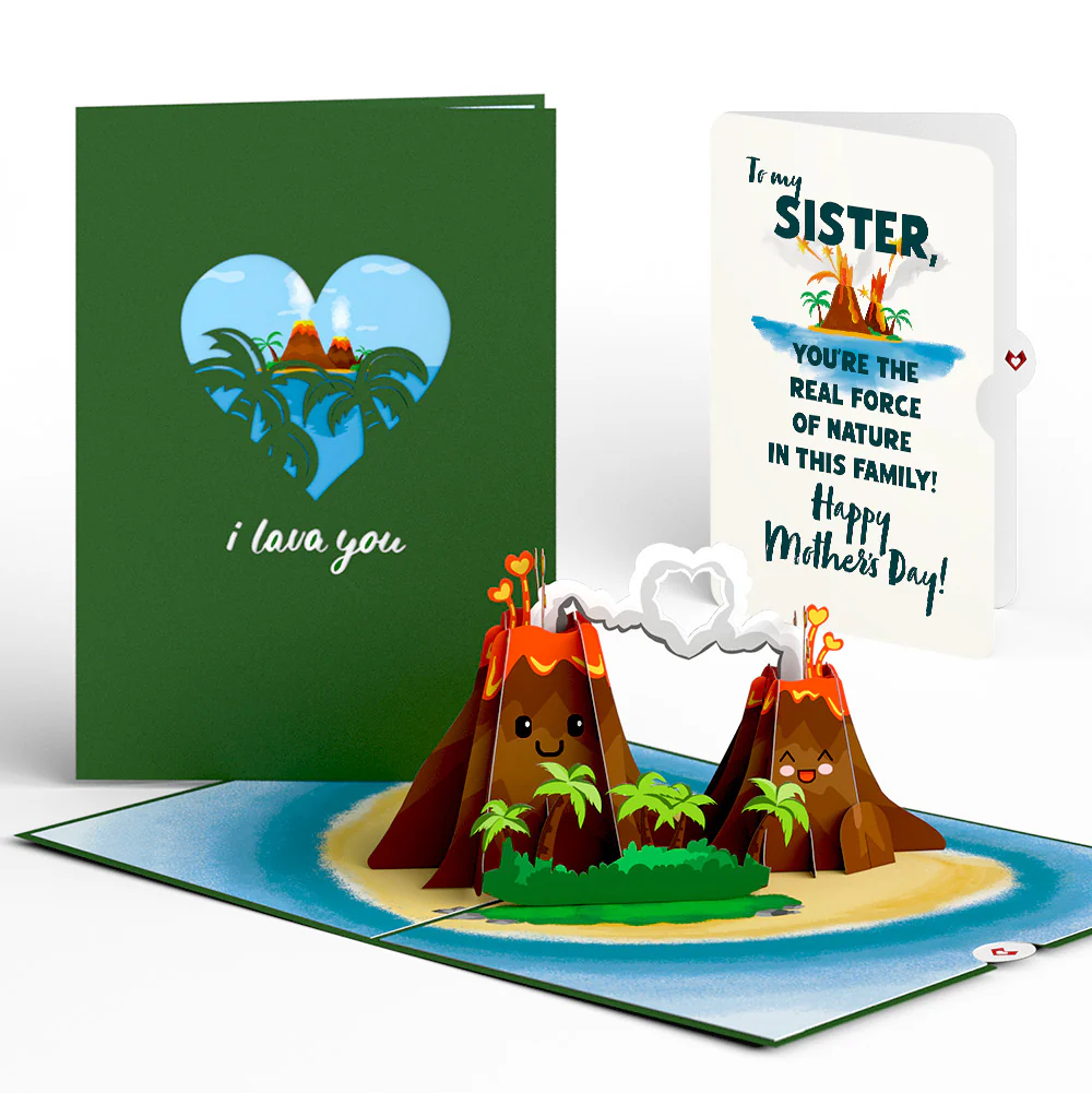 I Lava You Mother's Day Pop-Up Card and Sentiment Set for Sister
