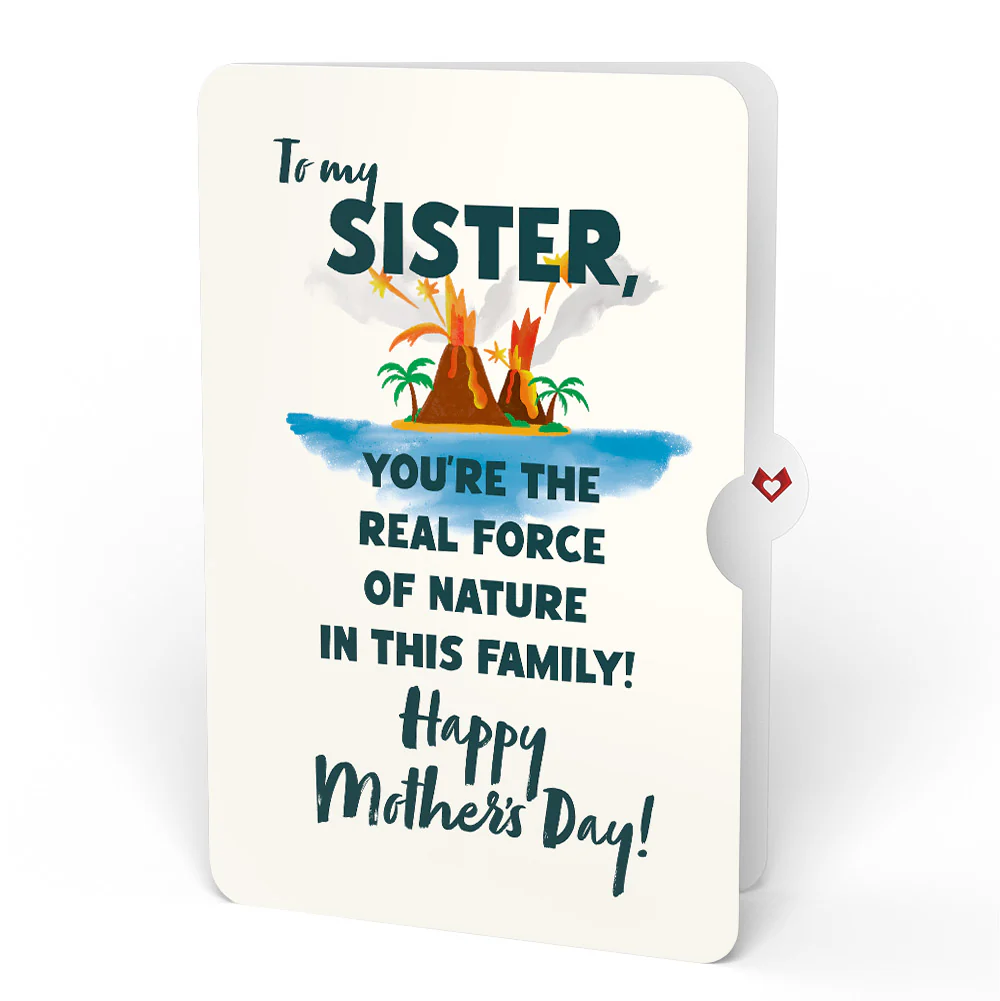 I Lava You Mother's Day Pop-Up Card and Sentiment Set for Sister - Image 4