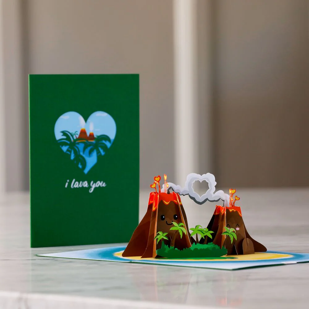 I Lava You Pop-Up Card - Image 5