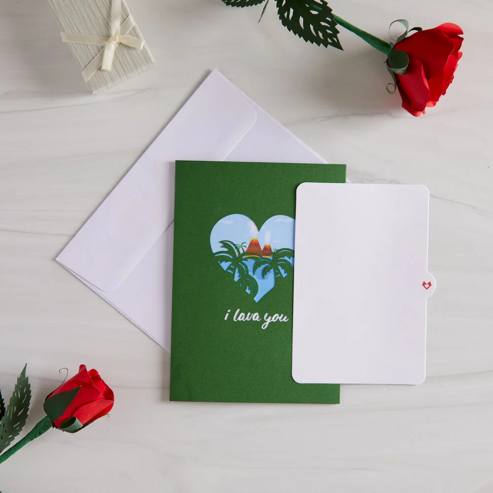 I Lava You Pop-Up Card - Image 7