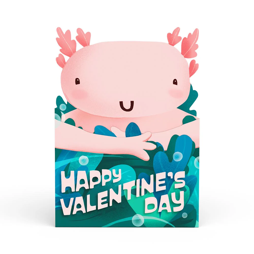 I Love You Alot’l Valentine Tri-Fold Card - Image 2