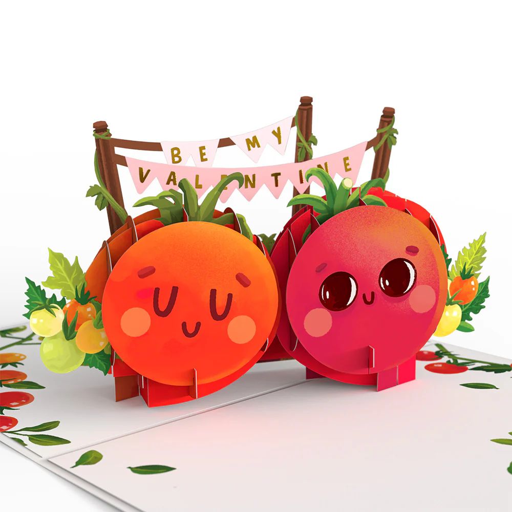 I Love You From Head To-ma-toes Pop-Up Card - Image 2