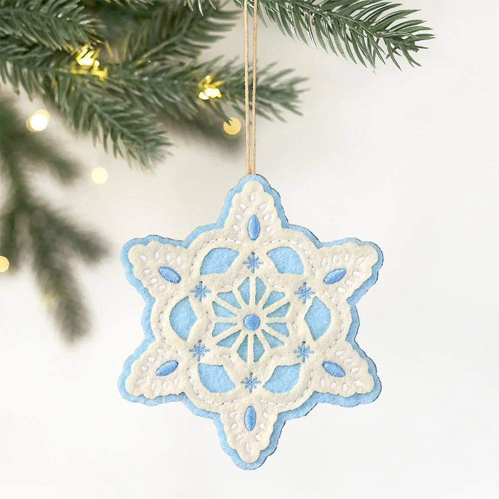 Icy Snowflake HeartFelt Charm Card™ & Suncatcher Bouquet Bundle - Image 3