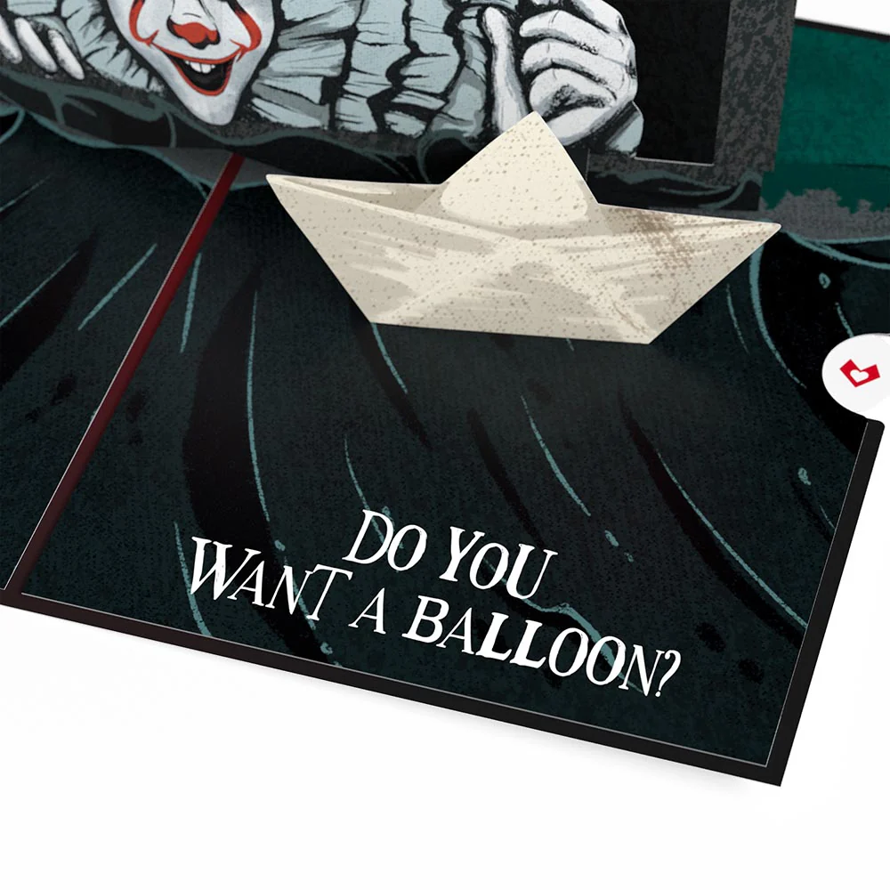 IT Pennywise™ Birthday Pop-Up Card - Image 2