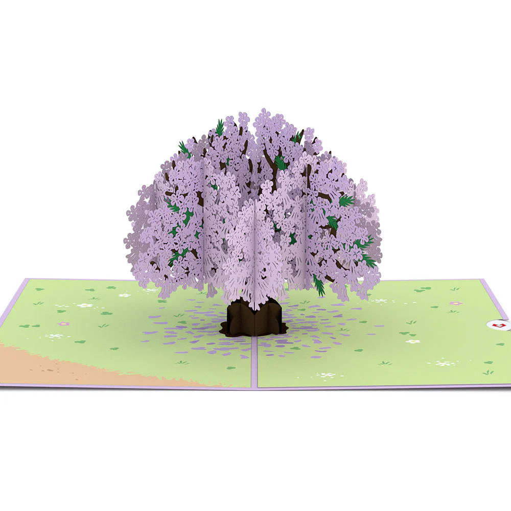 Jacaranda Tree Pop-Up Card - Image 3