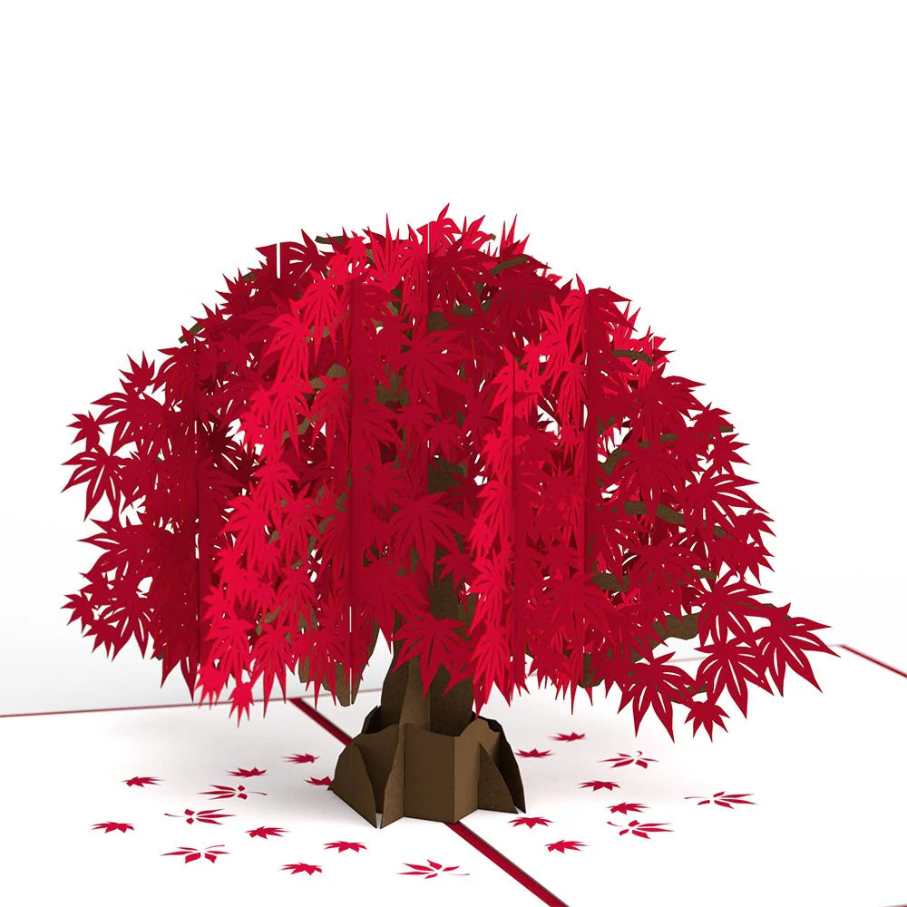 Japanese Maple Pop-Up Card - Image 2