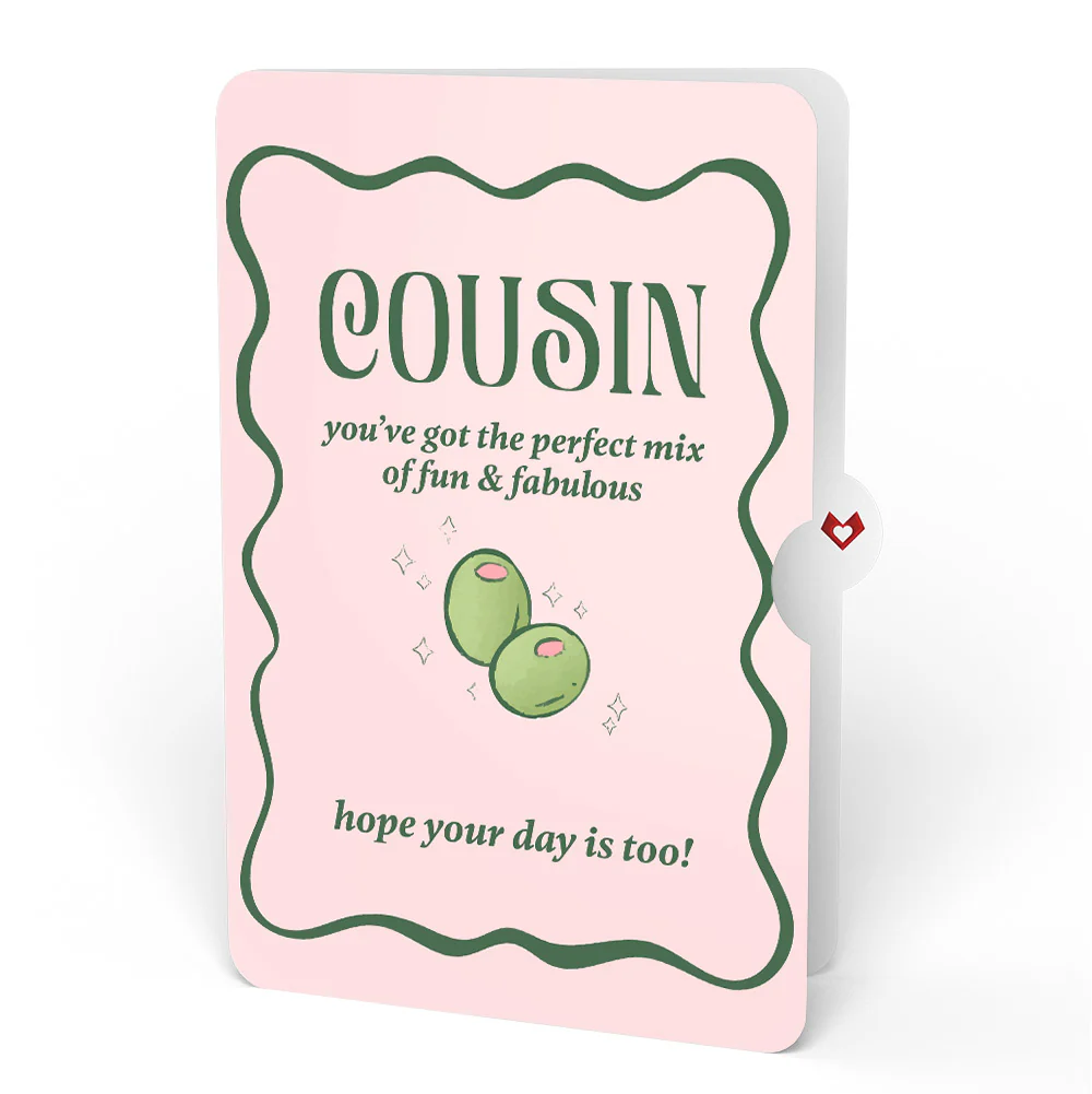 Just a Tini Bit Older Birthday Pop-Up Card and Sentiment Set for Cousin - Image 4