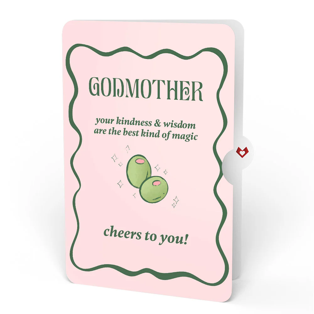 Just a Tini Bit Older Birthday Pop-Up Card and Sentiment Set for Godmother - Image 4