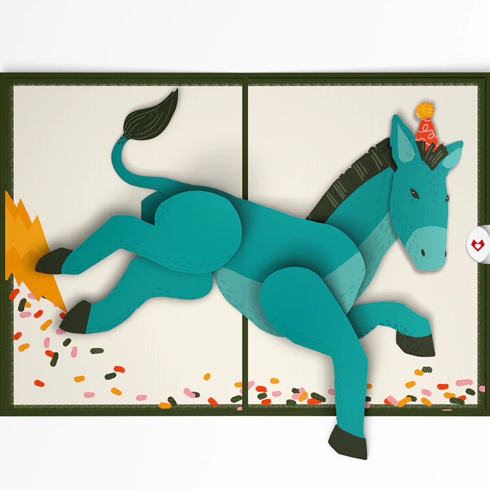 Kick Ass Birthday Pop-Up Card - Image 3
