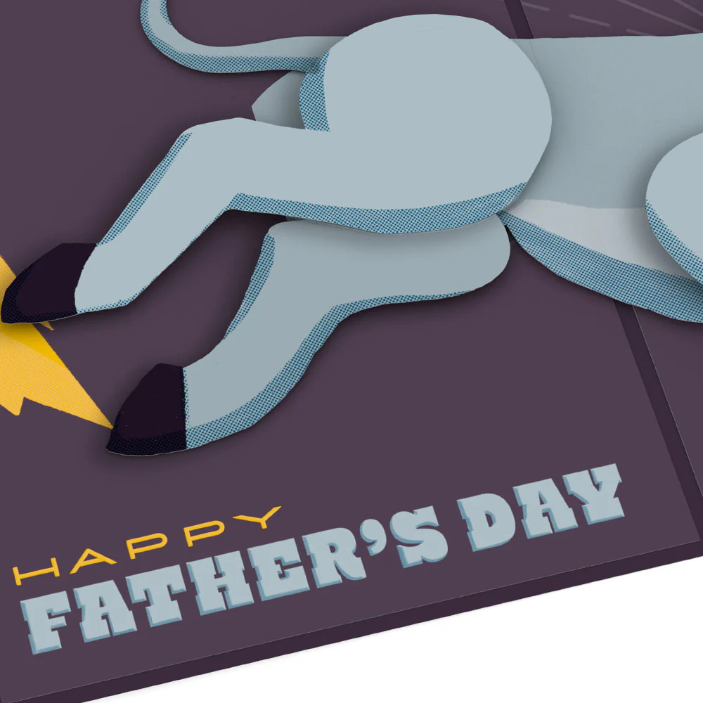 Kick Ass Father’s Day Pop-Up Card - Image 3
