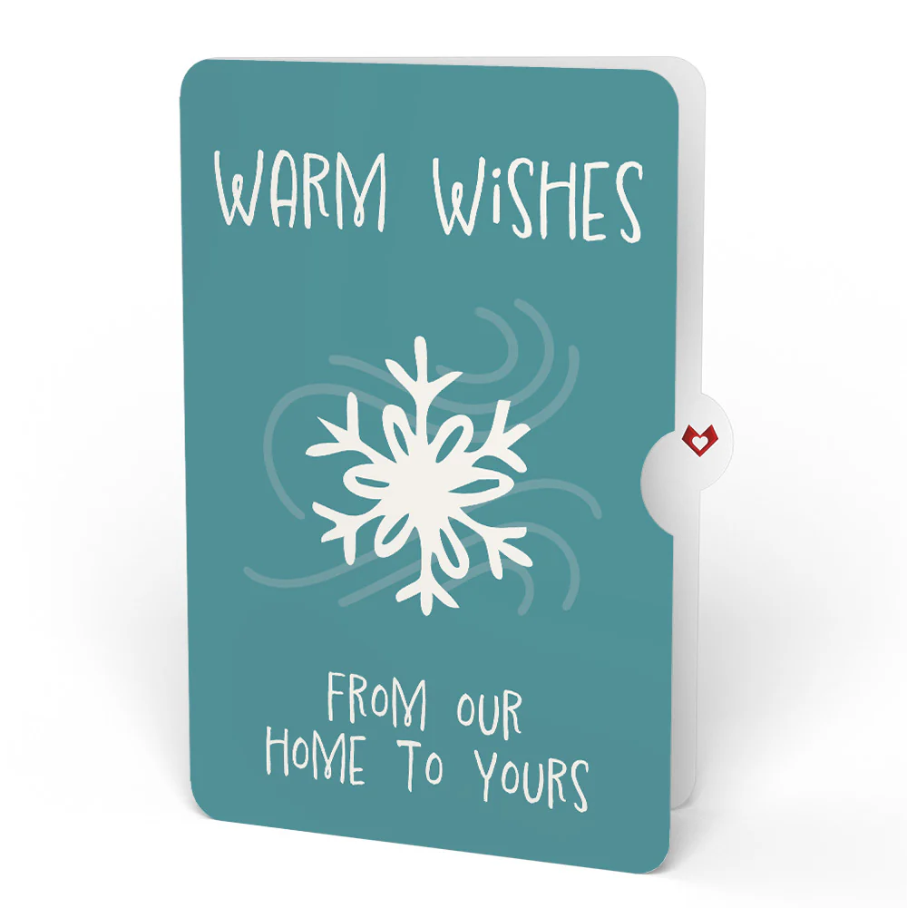 Let It Snow Snowflakes Holiday Suncatcher Card and Sentiment Set - Image 4