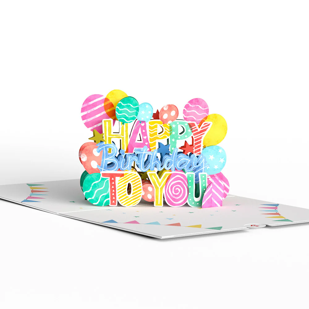 Let's Celebrate Birthday Pop-Up Card - Image 3