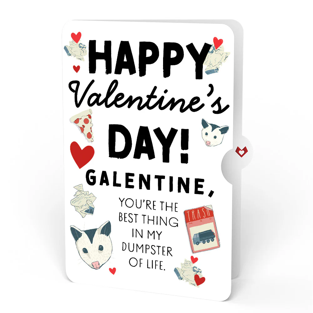 Life Without You Is Trash Possums Valentine Pop-Up Card and Sentiment Set for Bestfriend - Image 4