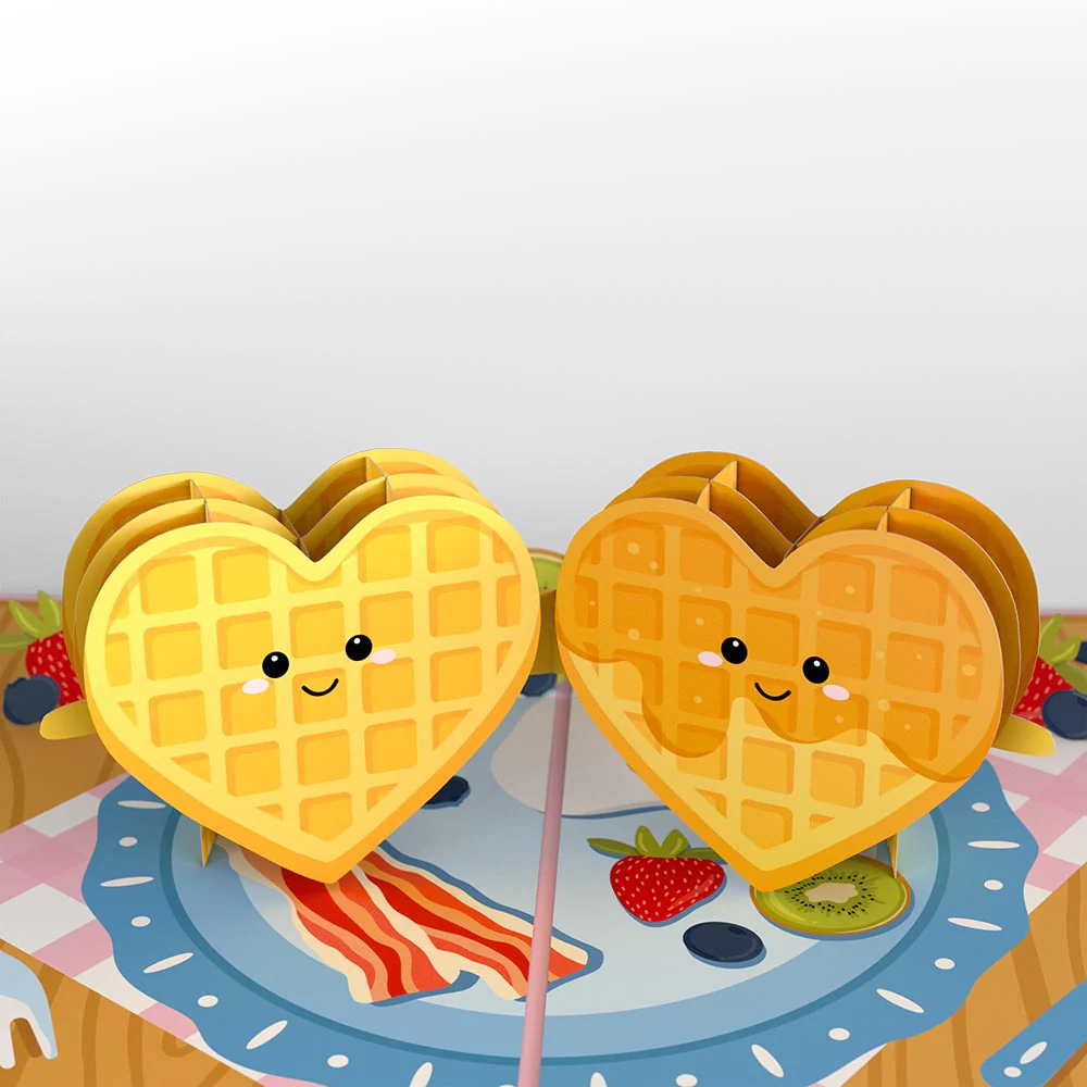 Like You a Waffle-Lot Pop-Up Card - Image 2
