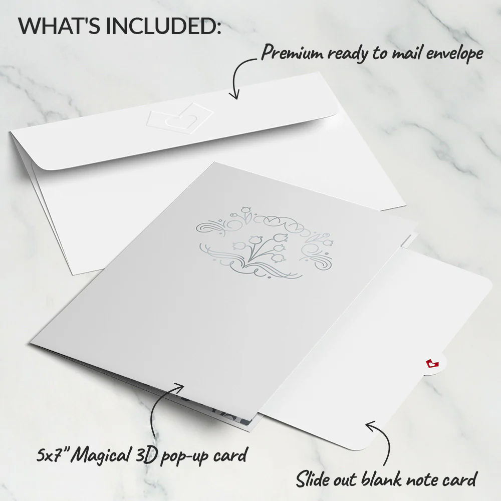 Lily of the Valley Pop-Up Card - Image 5