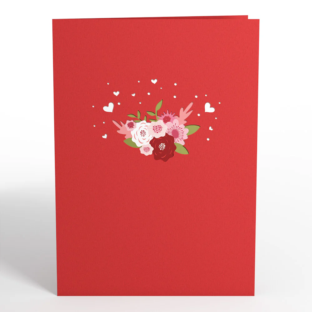 Love Basket Pop-Up Card - Image 4