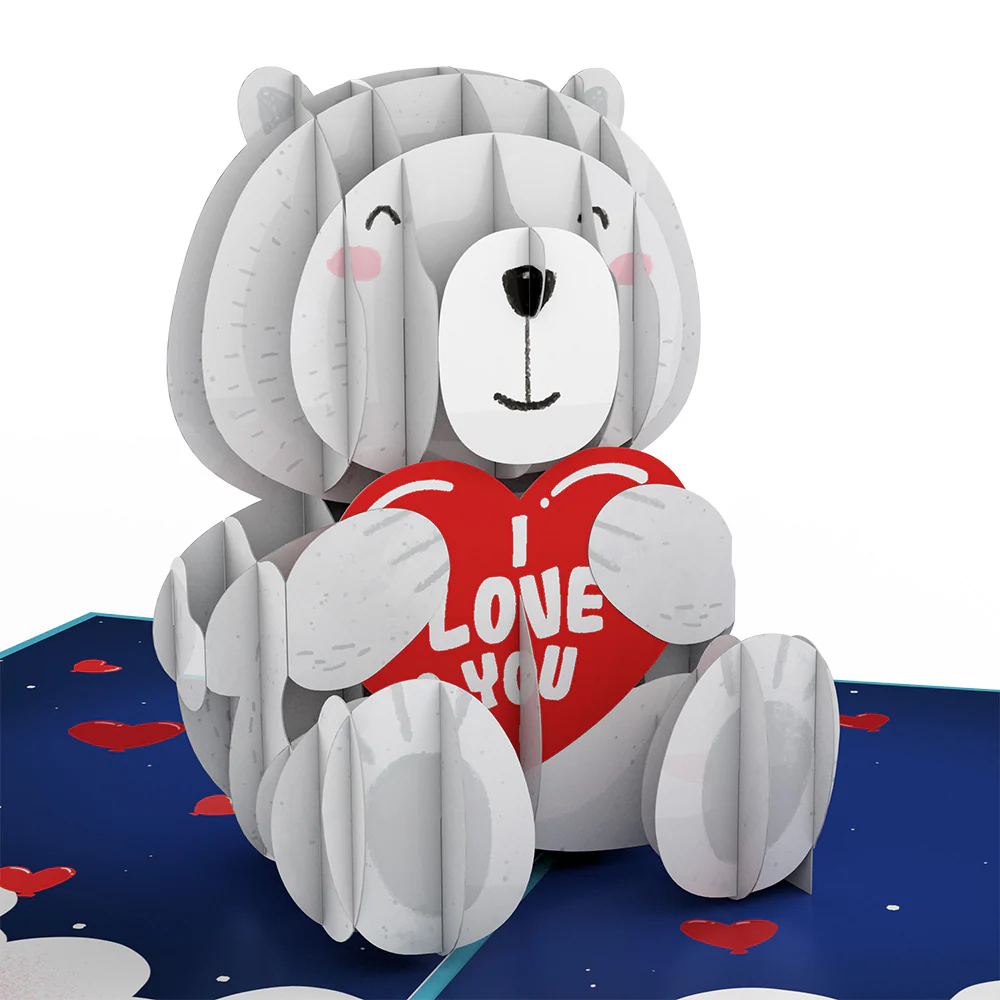 Love Bear Pop-Up Card - Image 2