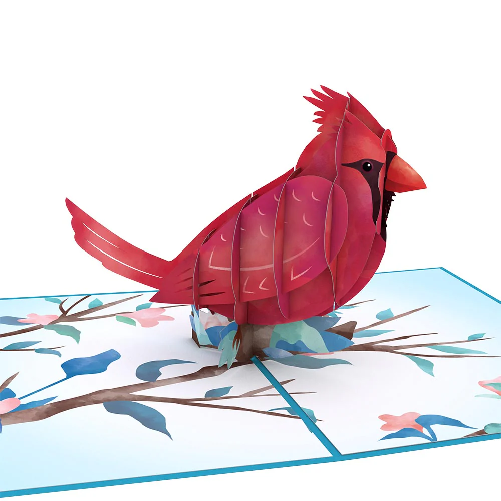 Love Cardinal Mother's Day Pop-Up Card and Sentiment Set for Sister - Image 3