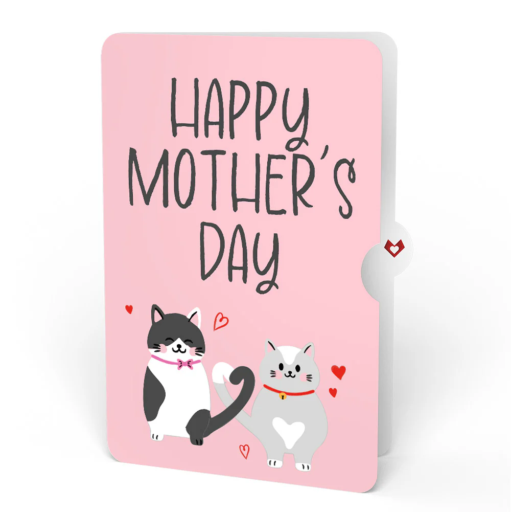 Love Cats Mother’s Day Pop-Up Card and Sentiment Set - Image 4