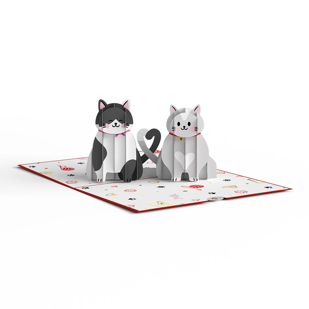 Love Cats Pop-Up Card - Image 3