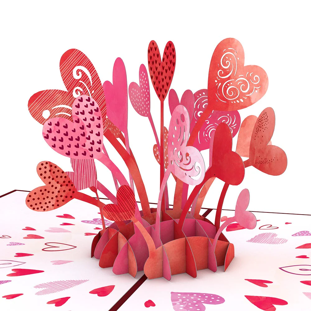 Love Explosion Pop-Up Card - Image 2