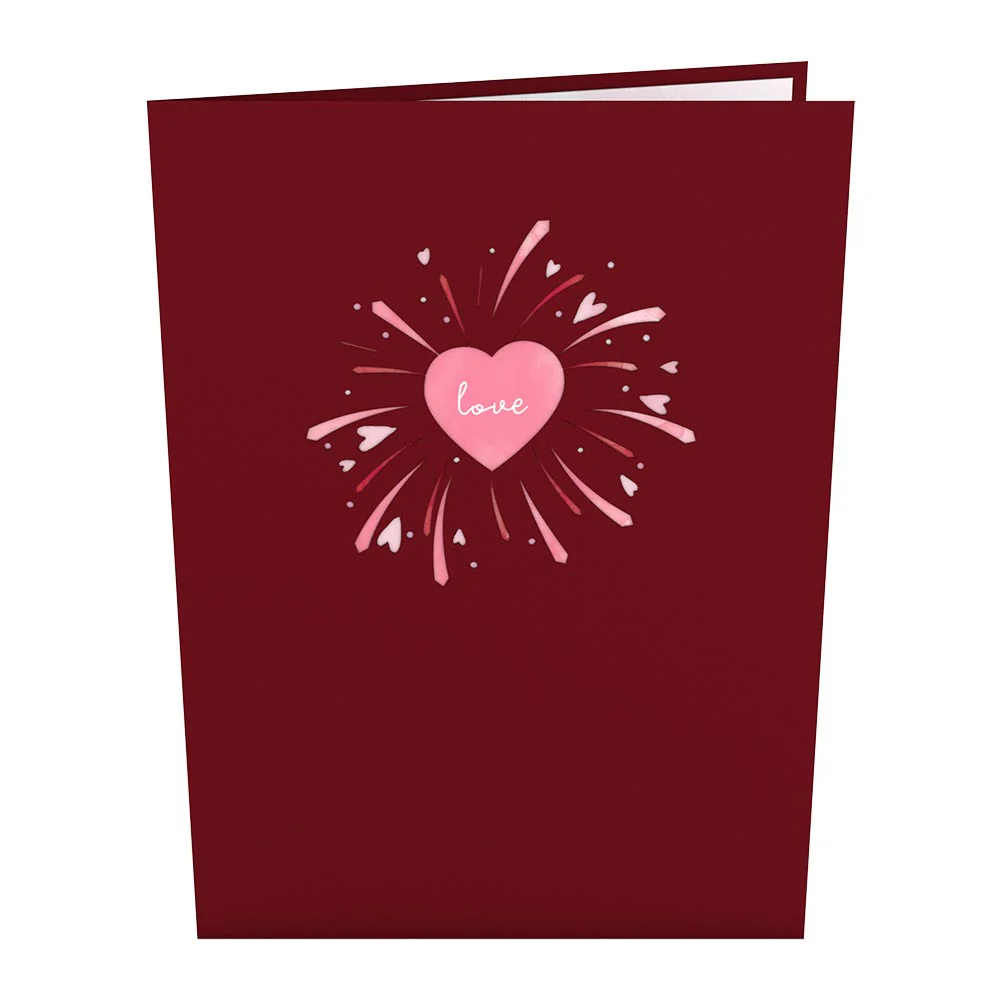 Love Explosion Pop-Up Card - Image 4