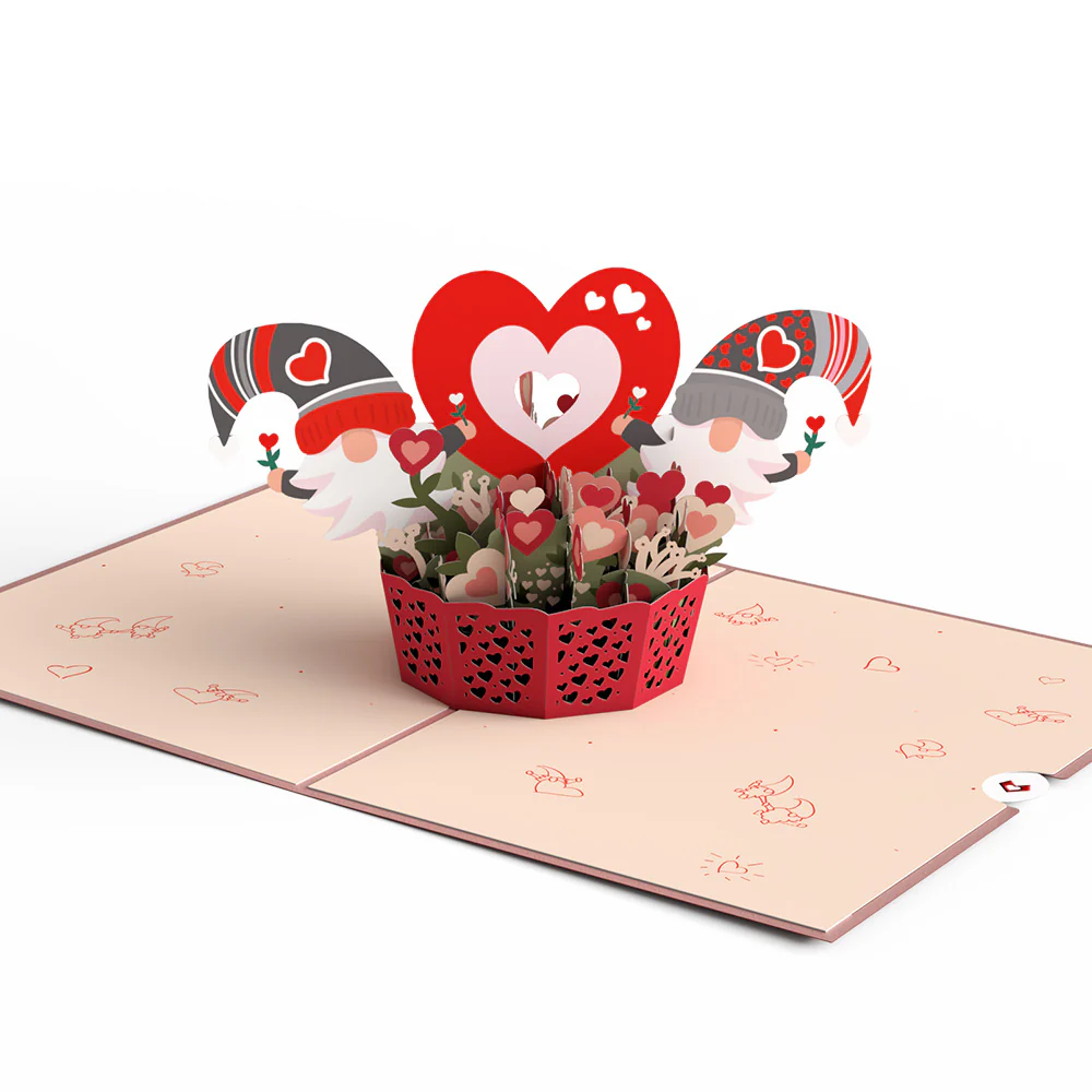 Love Gnomes Pop-up Card - Image 3