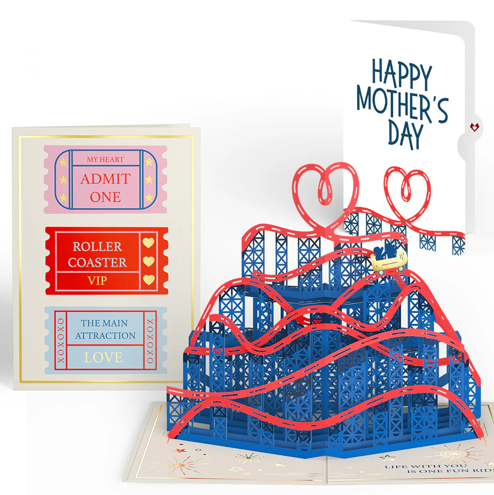 Love Rollercoaster Mother’s Day Pop-Up Card and Sentiment Set