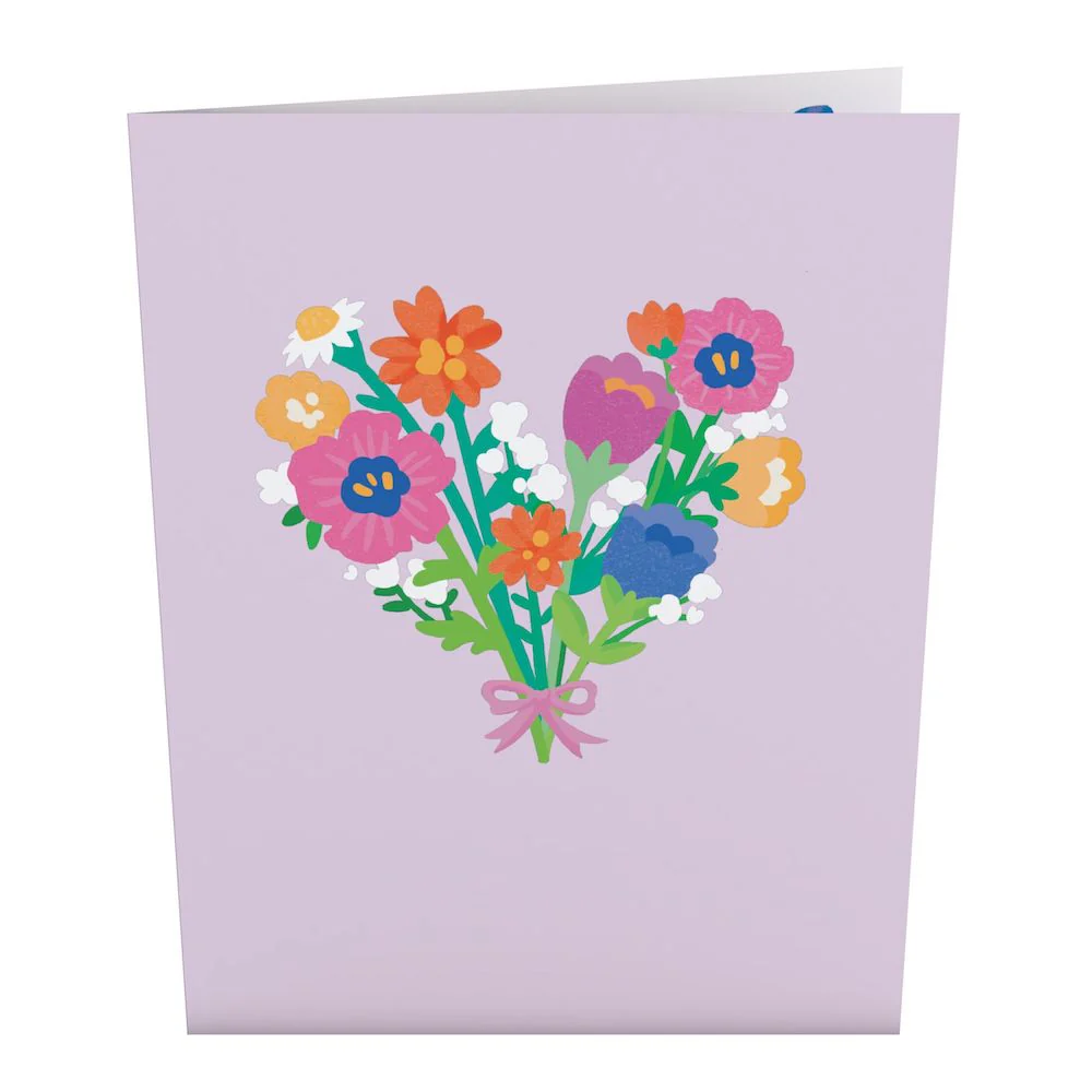 Love You Flower Heart: Paperpop® Card - Image 4