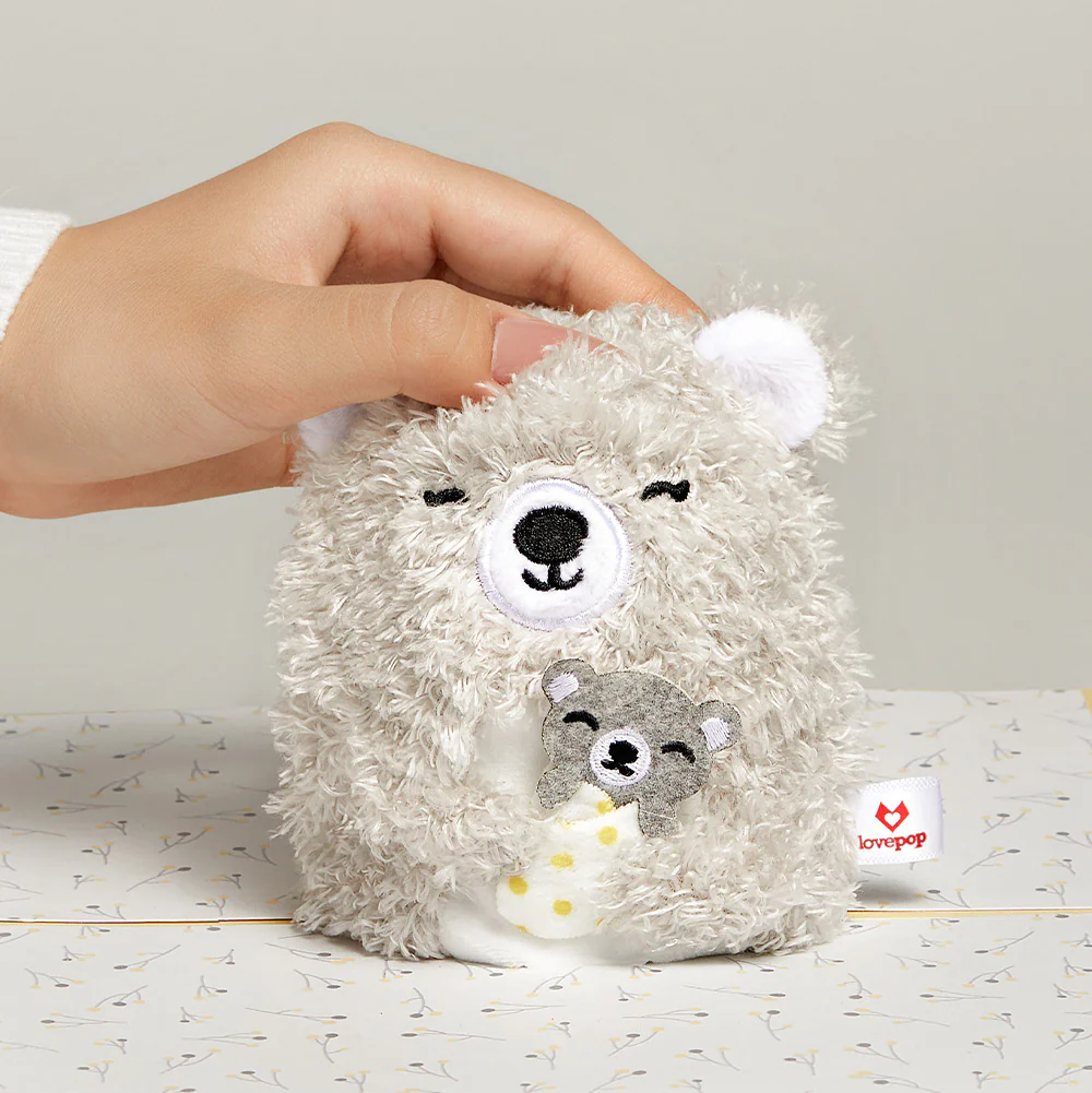 'Love You Most' Mama Bear Galentine's Day Plushpop Card and Sentiment Set - Image 3