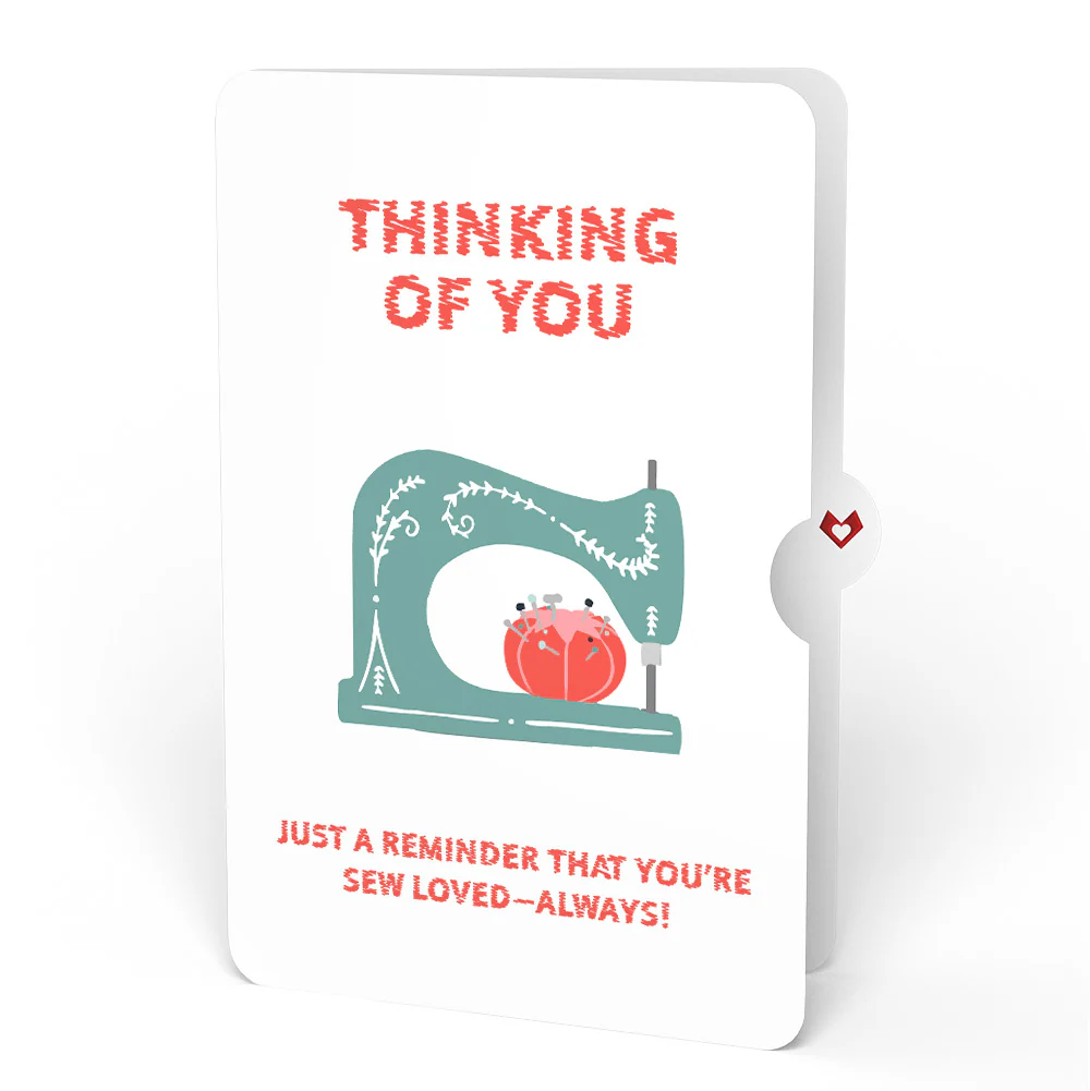Love You Sew Much Thinking of You Pop-Up Card and Sentiment Set - Image 4