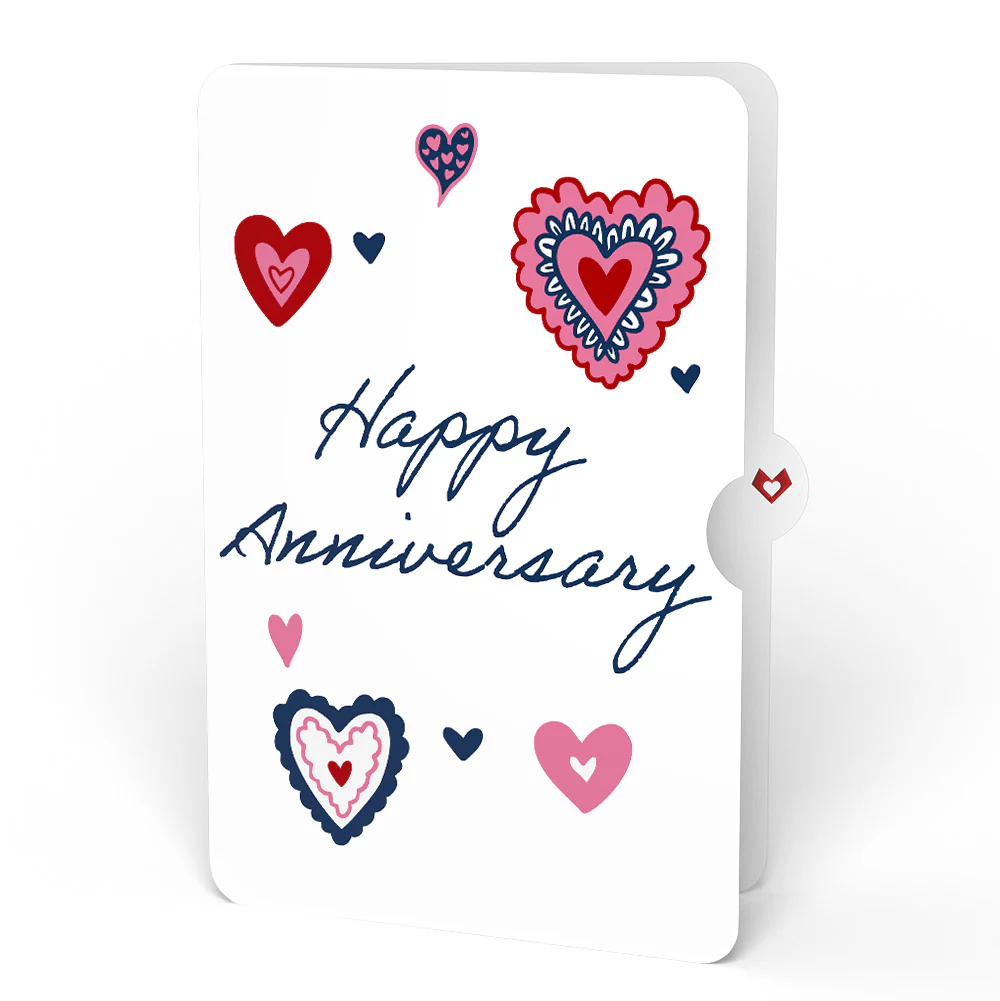 Love You So Much Dog Anniversary Loooooong Card™ (Expands to 2 feet) and Sentiment Set - Image 4