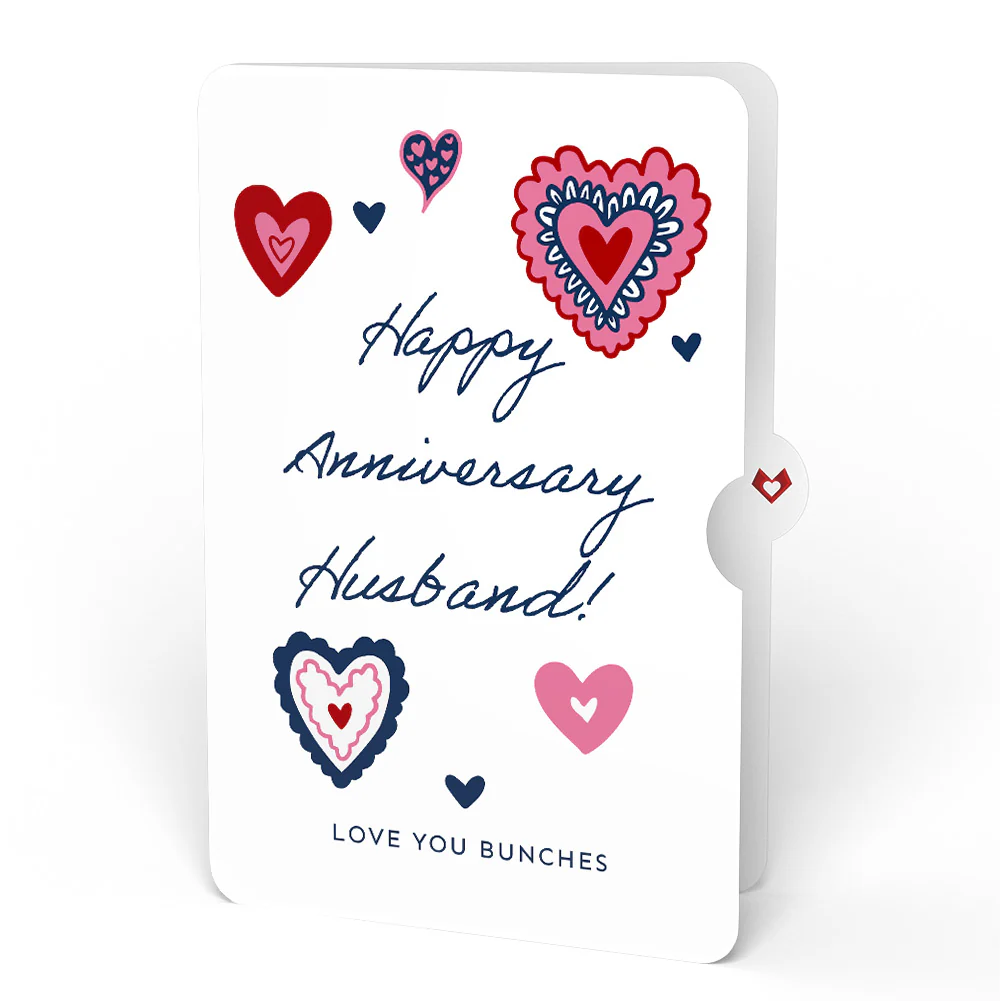 Love You So Much Dog Anniversary Loooooong Card™ (Expands to 2 feet) and Sentiment Set for Husband - Image 4