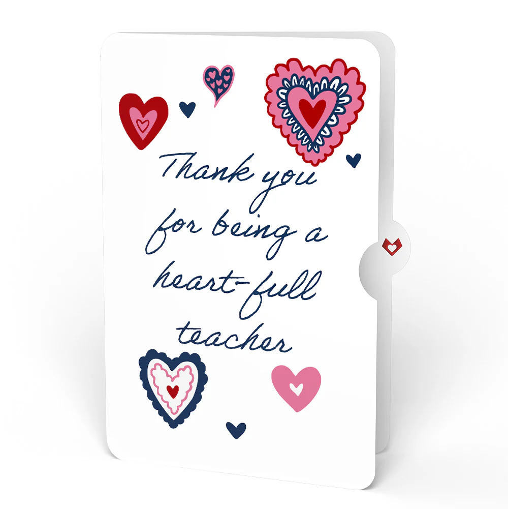 Love You So Much Dog Thank You Loooooong Card™ (Expands to 2 feet) and Sentiment Set for Teacher - Image 4