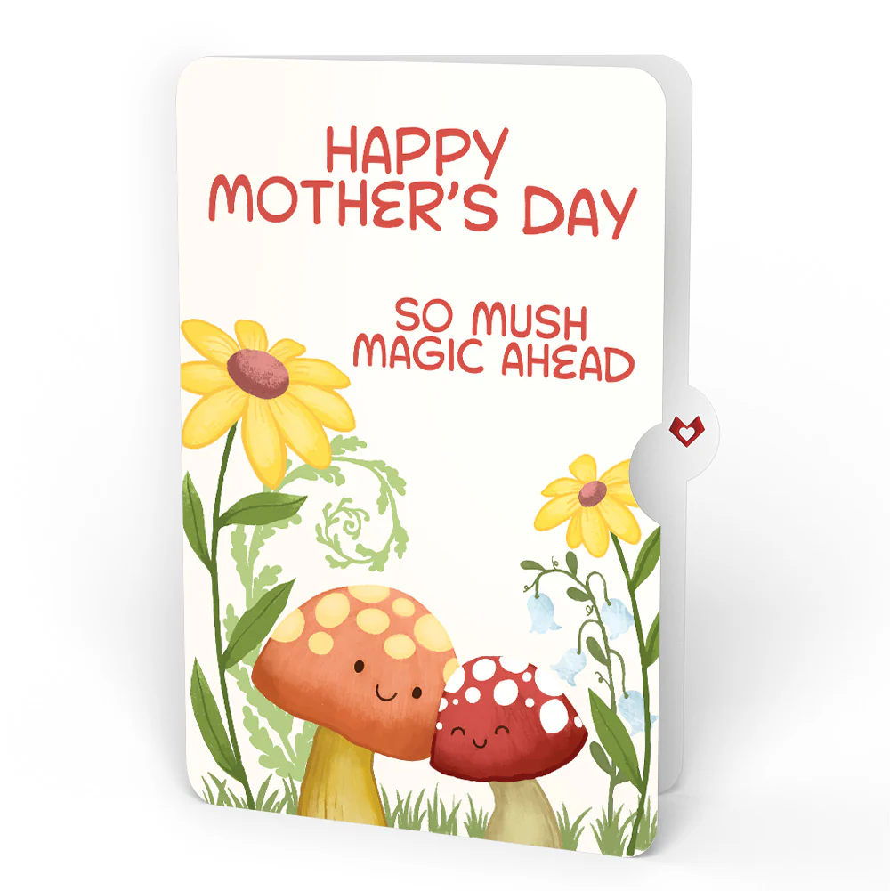 'Love You So Mush' Mother’s Day Plushpop Card and Sentiment Set for Mom-to-be - Image 4