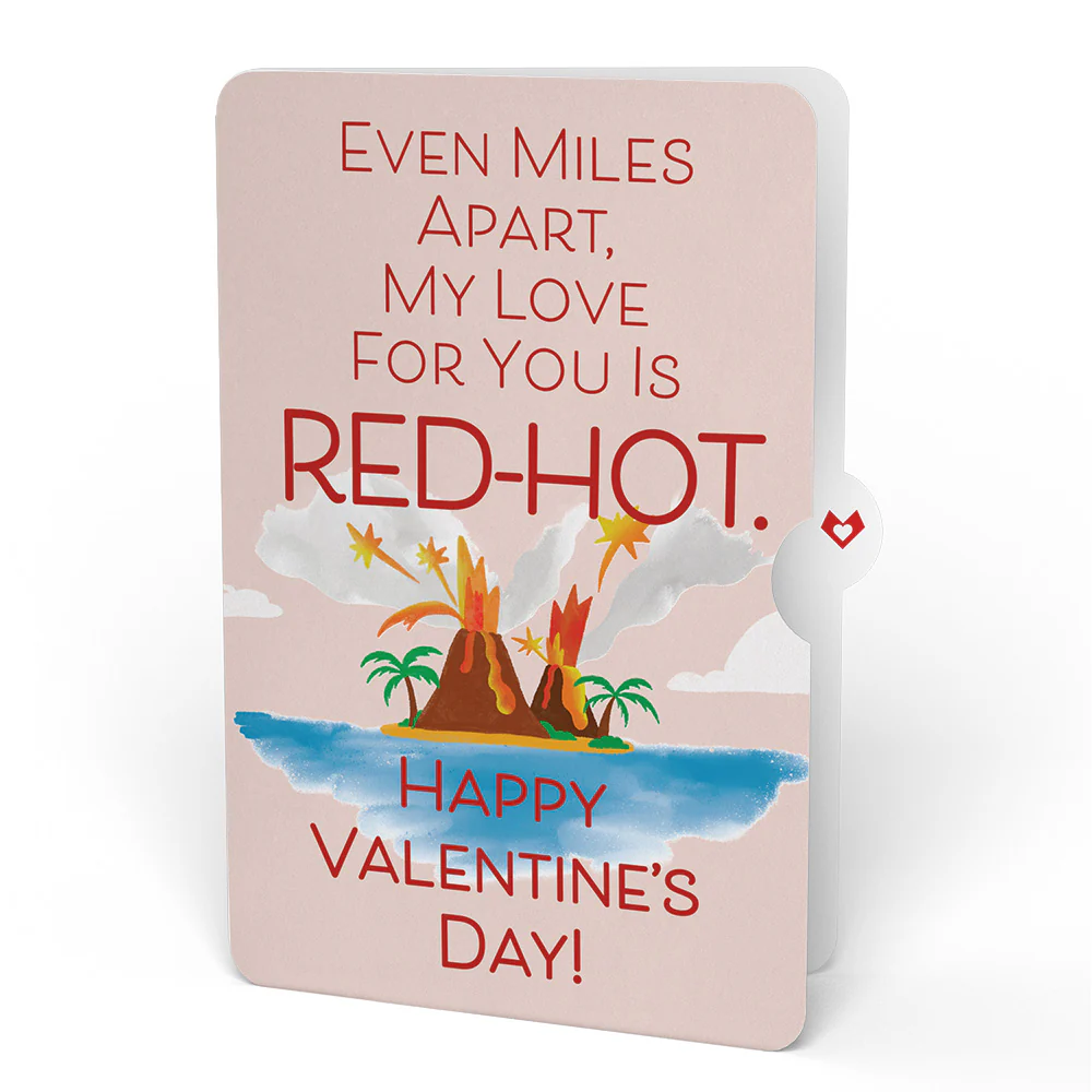 I Lava You My Love Is Red-Hot Valentine Pop-Up Card and Sentiment Set - Image 4