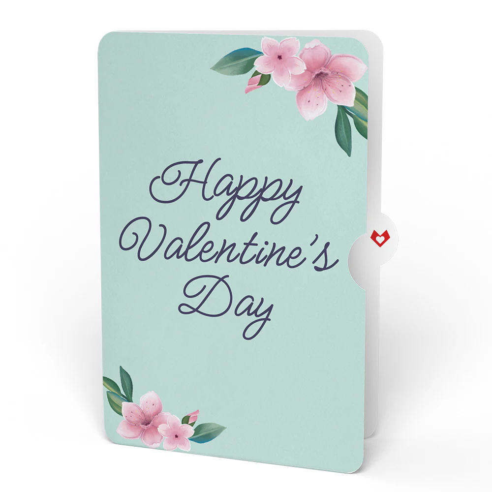 Cherry Blossom Valentine Pop-Up Card and Sentiment Set - Image 4