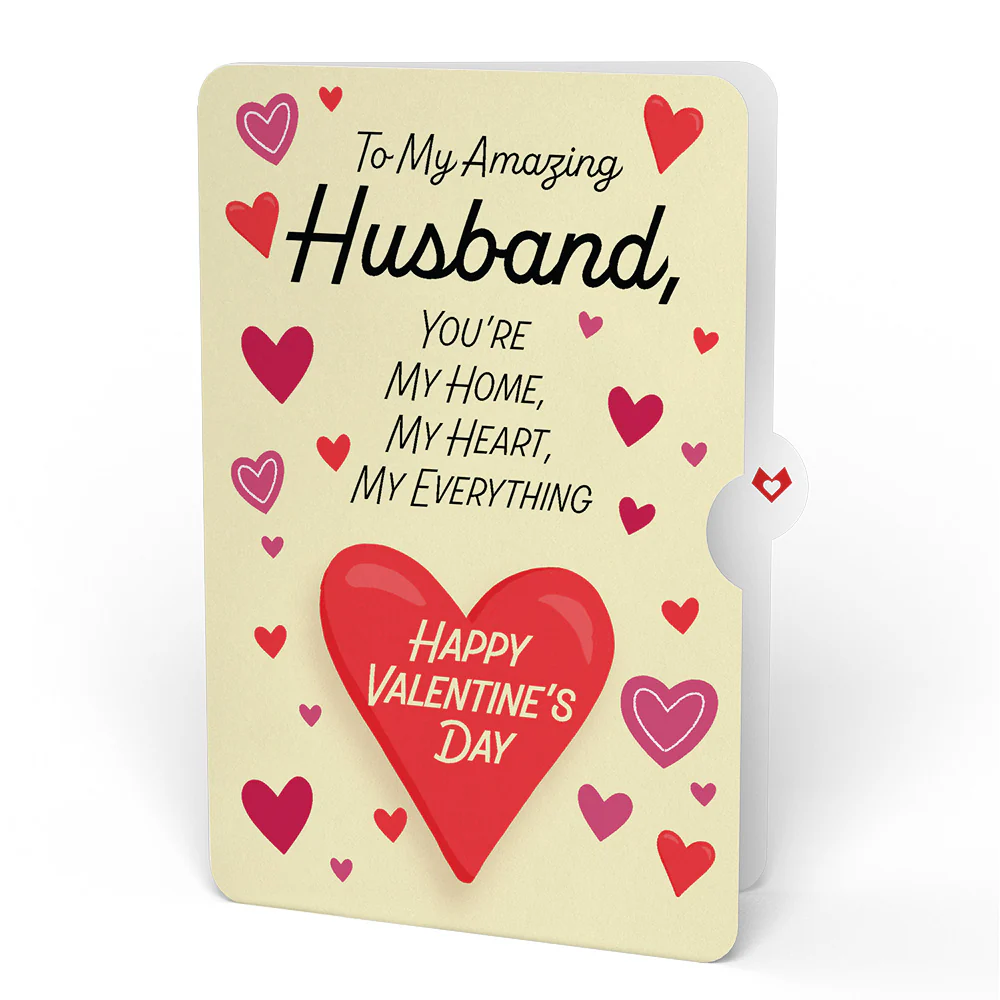 You're The Beary Best Valentine Plushpop Card and Sentiment Set for Husband - Image 4