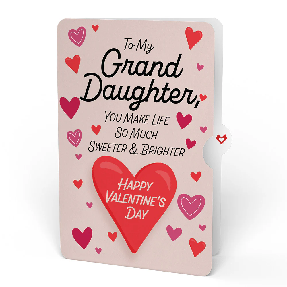 Searching for a Valentine Like You Bigfoot Valentine Pop-Up Card and Sentiment Set for Granddaughter - Image 4